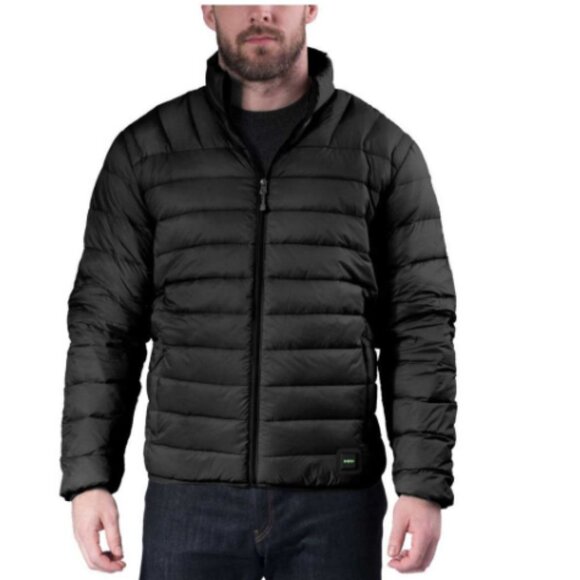 HAWKE&CO DOWN PUFFER JACKET COAT MEN SIZE M - Picture 1 of 9